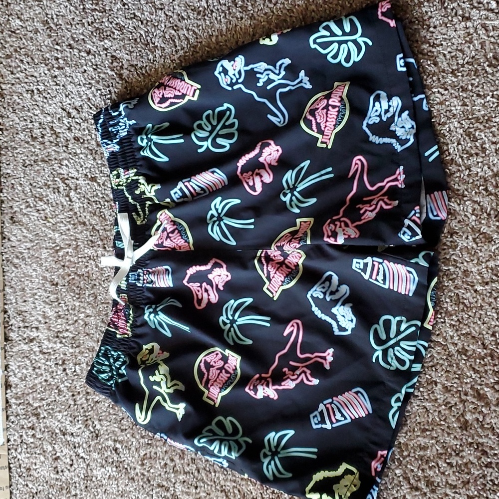Chubbies Mens size Large Jurassic Park theme
